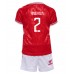 Maillot de foot Danemark Joachim Andersen #2 Domicile vêtements enfant Europe 2024 Manches Courtes (+ pantalon court)